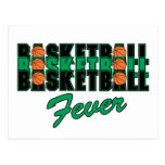 Basketball Fever Postcard