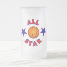 Basketball Frosted Mug