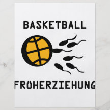 Basketball Früherziehung icon Full Colour Flyer