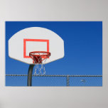 Basketball Goal Photograph Posters
