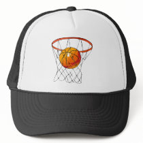 Basketball Hoop Mesh Hat