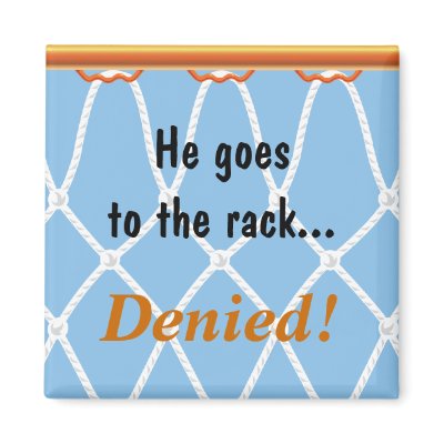 Basketball Hoop Net_He goes to the rack...Denied! by UCanSayThatAgain