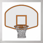 basketball hoop poster