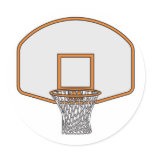 basketball hoop stickers
