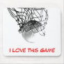 Basketball I Love This Game Mouse Pads