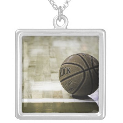 Basketball II Necklace by DAZELEWGRAPHIX