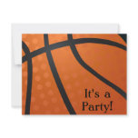 Basketball Invitation