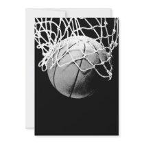 Basketball Invites - Basketball Invitation