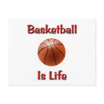 Basketball Is Life postcards