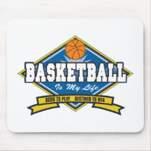 Basketball is My Life Mouse Pad