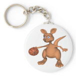 Basketball-Kangaroo Keychain