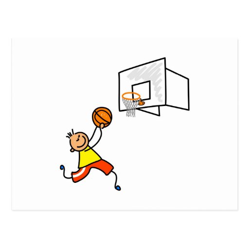 Basketball Kid Postcards