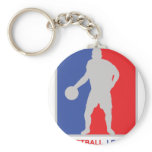 basketball legend key chain