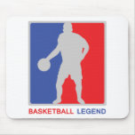 basketball legend mouse pads