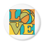 Basketball Love Fridge Magnet