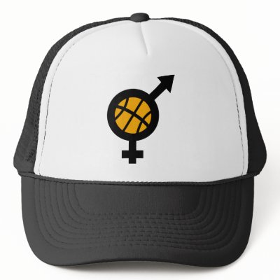 basketball male female icon trucker hats by Tomaniac