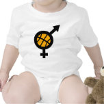 basketball male female icon t-shirt