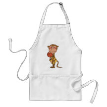 Basketball monkey apron