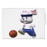 Basketball-Mouse Greeting Cards