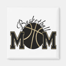 Basketball Mum Refrigerator Magnets