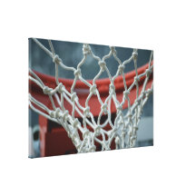 Basketball Net Stretched Canvas Prints