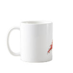 basketball on fire mug