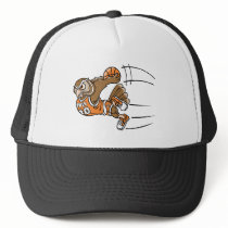 Basketball Owl Trucker Hats