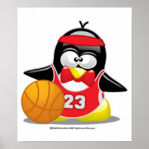 Basketball Penguin