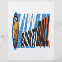 Basketball Personalised Flyer