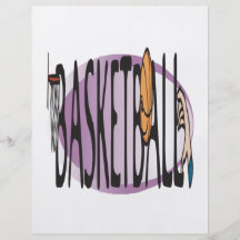 Basketball Personalised Flyer