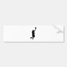 Basketball Player_2 Bumper Sticker