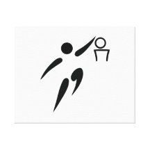 Basketball Player Canvas Print