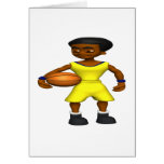 Basketball Player Greeting Cards