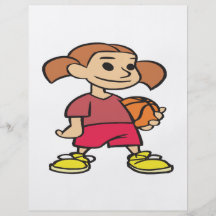 Basketball Player Custom Flyer