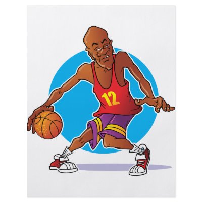 Basketball Player by wizardofdraws