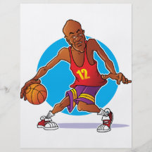 Basketball Player Flyer Design