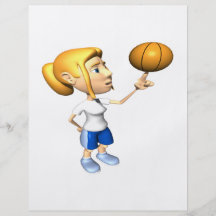 Basketball Player Flyers