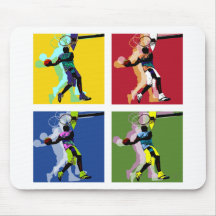 Basketball player mousemat