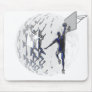 Basketball player mouse pads