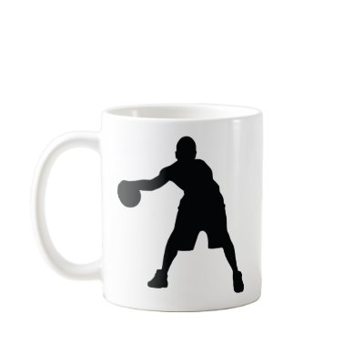 Basketball Player Mugs by VectorGraphics