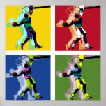 Basketball player poster