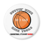 Basketball Player Pride Magnet