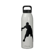 Basketball Player Water Bottle
