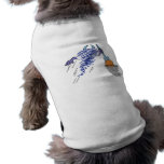 basketball playin dust devil cartoon dog tee shirt