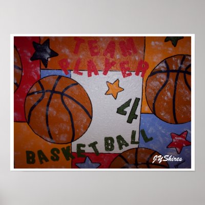 Basketball Poster by spunkjoy