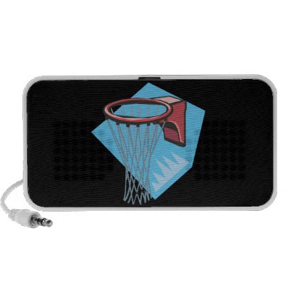 Basketball Rim Iphone Speaker by SportsArena