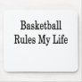 Basketball Rules My Life Mouse Pad