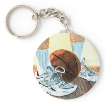 Basketball Shoes Keychain