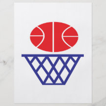 Basketball Sign Personalized Flyer