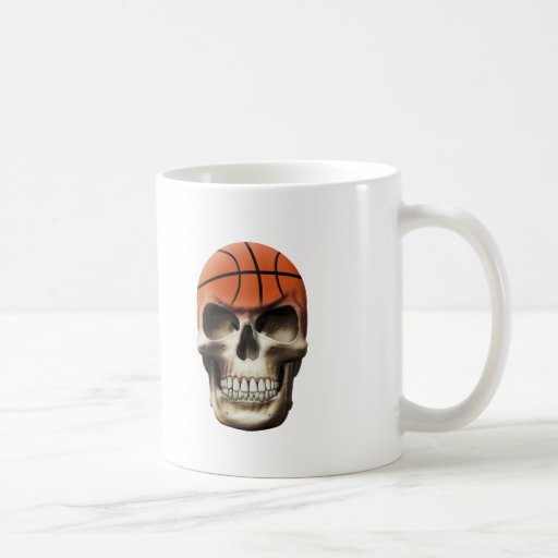 Basketball Skull Mug